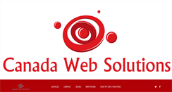 Desktop Screenshot of canadawebsolutions.com